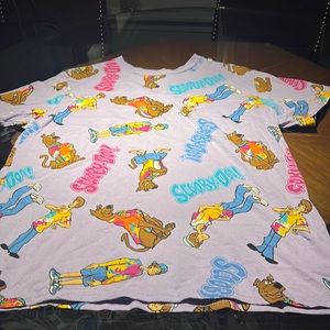 Scooby Doo All Over Print Shirt